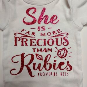 Bible saying onesies